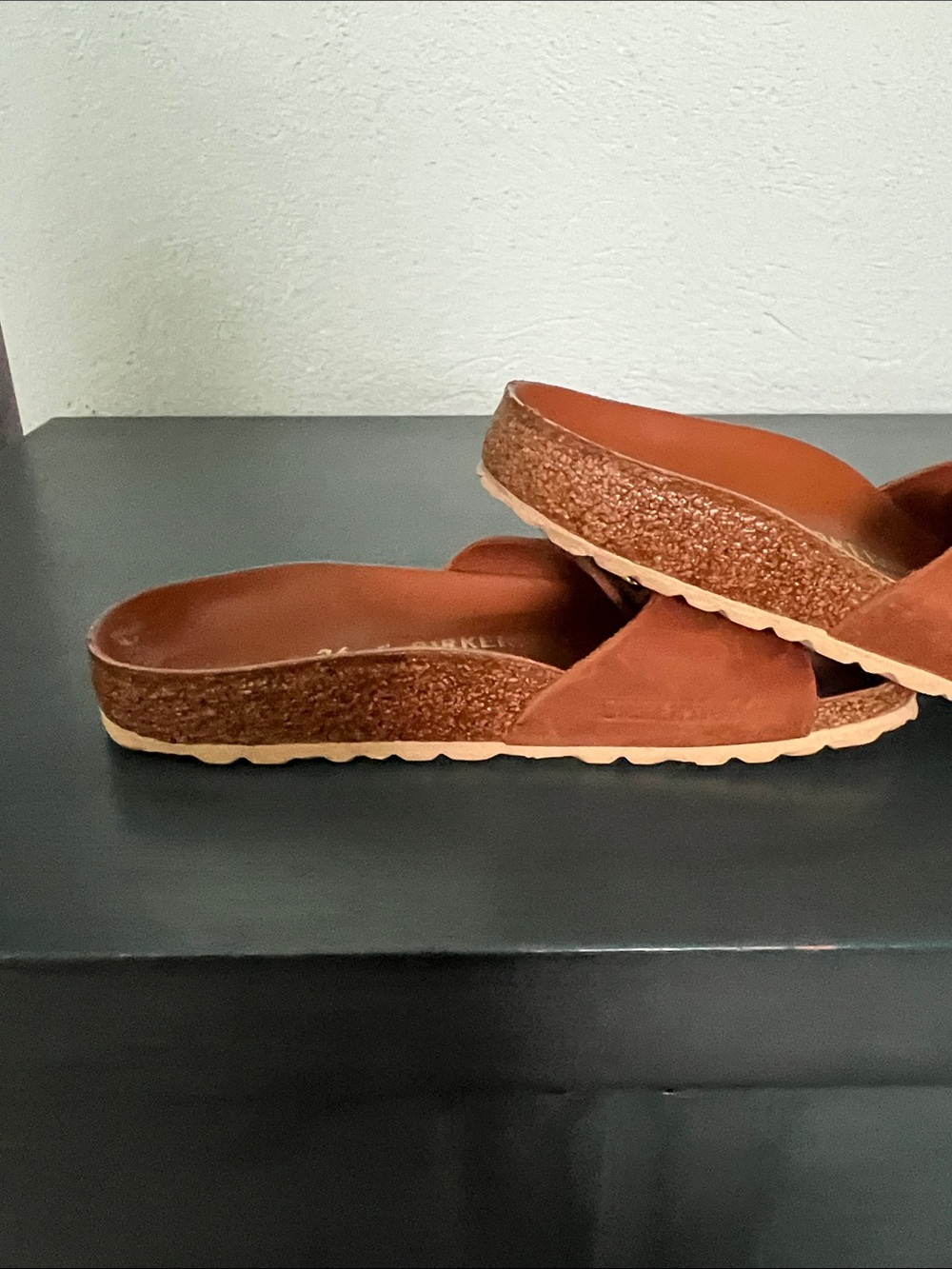 Birkenstock Brown Madrid Big Buckle Sandals - Picture 12 of 12